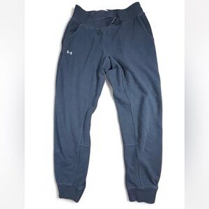 Under Armour Black Jogger Sweatpants womenβs Medium Loose Fit Athletic